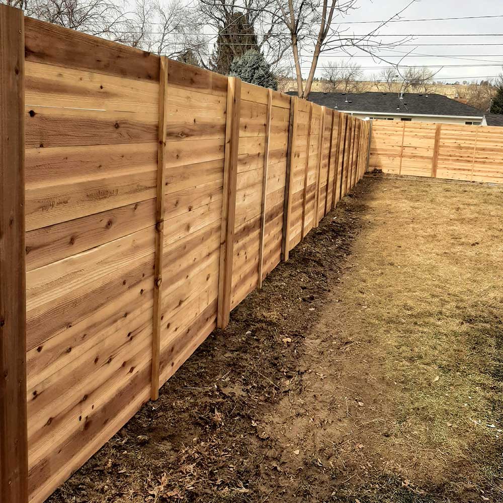 Breathtaking Cedar Privacy Fence